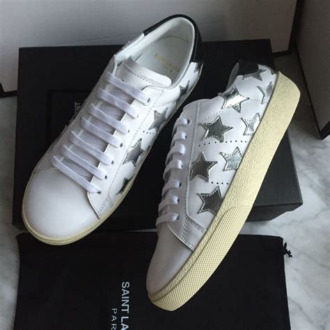 ysl white trainers|saint laurent trainers.